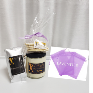 Favor Pack Pizzelles with Matching Candle and Coffee Gift Set